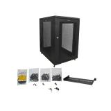 StarTech.com - Armario Rack para Servidores 18U 19" 4 Columnas - Rack de Servidores con Cerradura y Seguro - Rack co - RK1833BKM