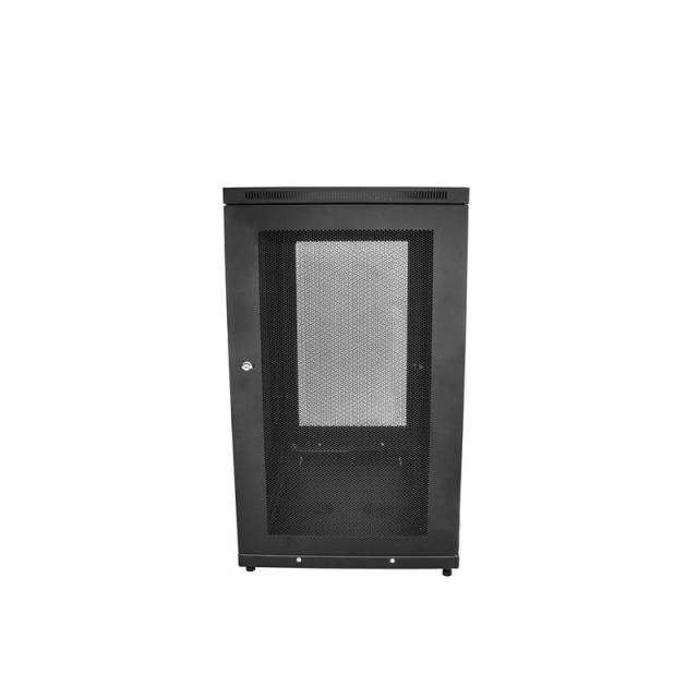 StarTech.com - Armario Rack para Servidores 18U 19" 4 Columnas - Rack de Servidores con Cerradura y Seguro - Rack co - RK1833BKM