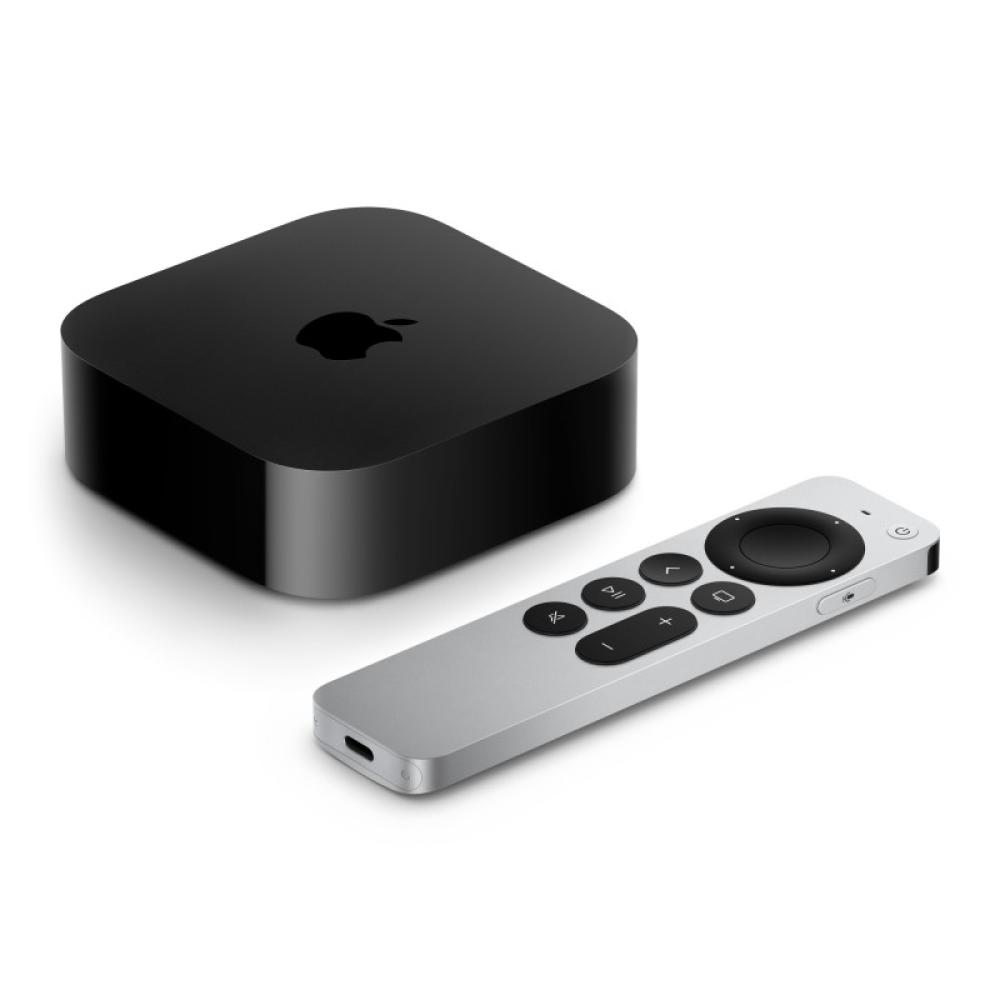 Apple - TV 4K Negro, Plata 4K Ultra HD 128 GB Wifi Ethernet