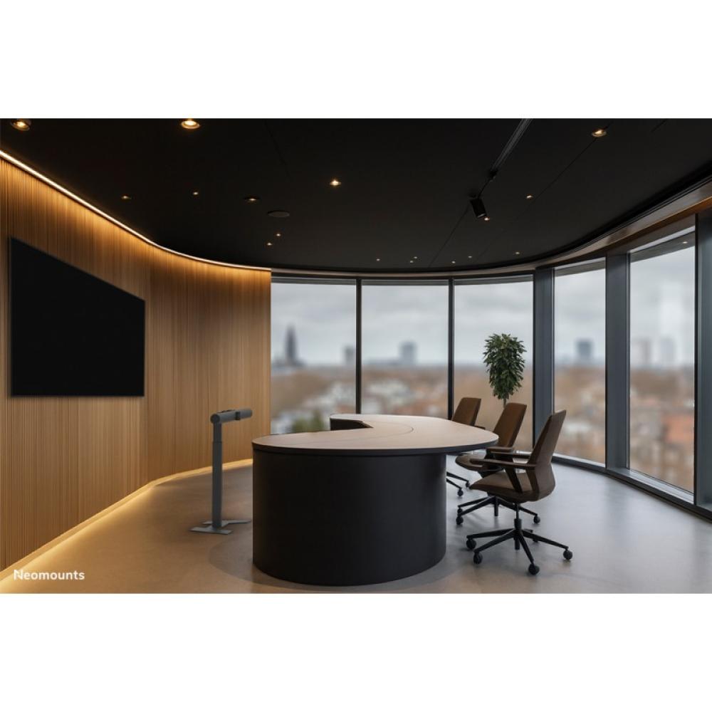 Neomounts - AV80-500BL Soporte de suelo para barra de videoconferencia 43-110" - VESA - máx 10 kg - universal