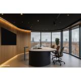 Neomounts - AV80-500BL Soporte de suelo para barra de videoconferencia 43-110" - VESA - máx 10 kg - universal