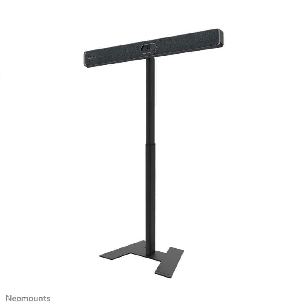 Neomounts - AV80-500BL Soporte de suelo para barra de videoconferencia 43-110" - VESA - máx 10 kg - universal