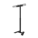 Neomounts - AV80-500BL Soporte de suelo para barra de videoconferencia 43-110" - VESA - máx 10 kg - universal