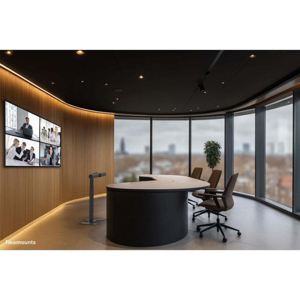 Neomounts - AV80-500BL Soporte de suelo para barra de videoconferencia 43-110" - VESA - máx 10 kg - universal