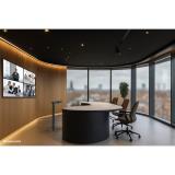 Neomounts - AV80-500BL Soporte de suelo para barra de videoconferencia 43-110" - VESA - máx 10 kg - universal