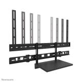 Neomounts - AV60-500BL Kit compuesto por barra de videoconferencia y soporte para ordenador portátil 43-110" - VESA - máx 8 kg -