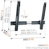 Vogel''s - THIN 515 - ExtraThin Soporte TV Inclinable