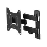 Hama - Soporte de Pared para televisores de 19 a 48", 2 brazos, Giratorio 180°, inclinable +5°/-12°, para televisores de hasta 2