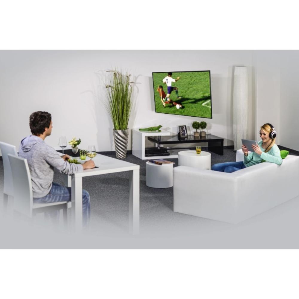 Hama - Soporte de Pared para televisores de 19 a 48", 2 brazos, Giratorio 180°, inclinable +5°/-12°, para televisores de hasta 2