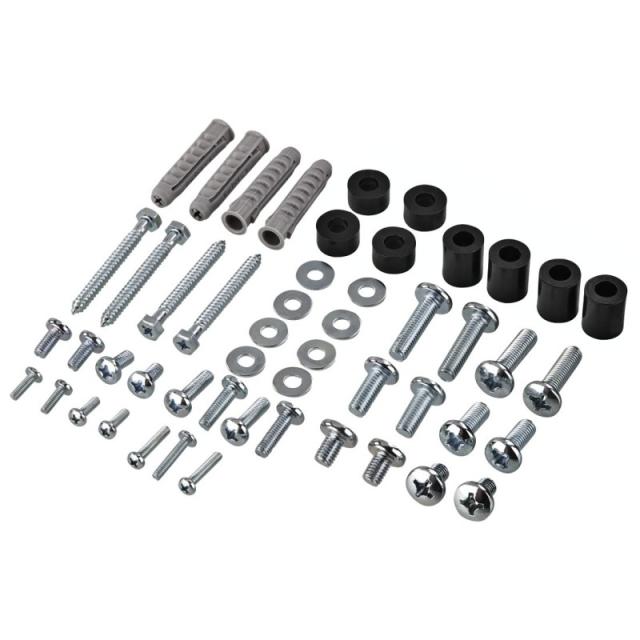 Hama - Soporte de pared fijo para pantalla plana de 19" a 48" (para TV de hasta 25kg, VESA 200x200), Negro