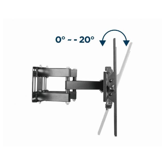 Gembird - WM-70ST-01 soporte para TV 177,8 cm (70") Negro