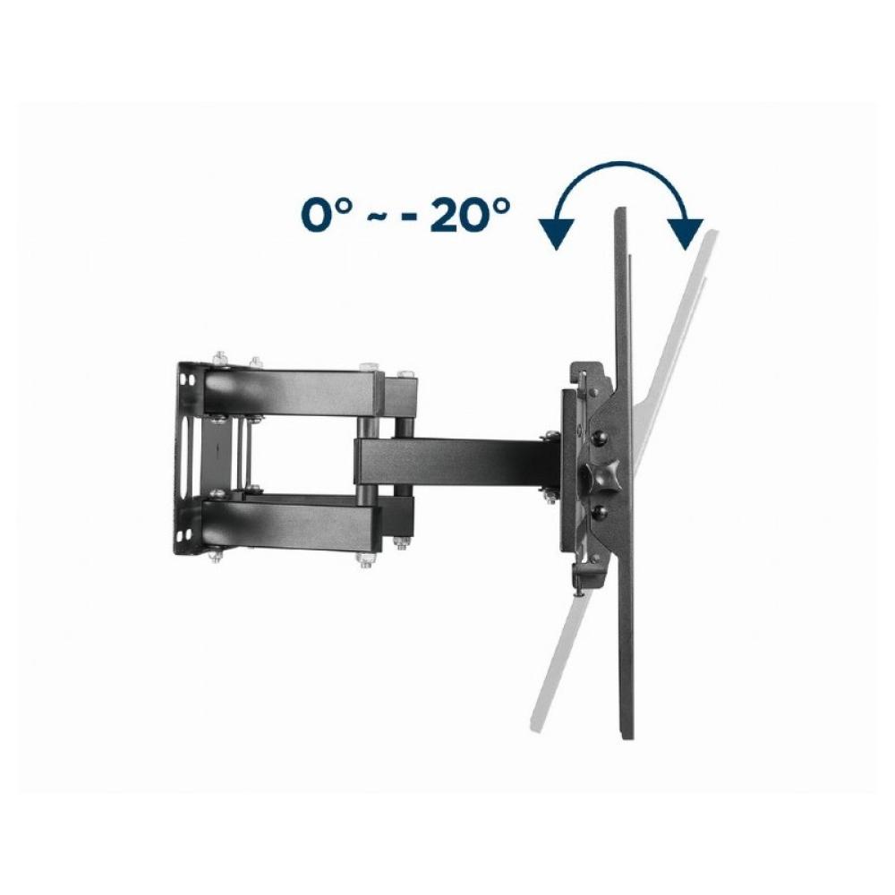 Gembird - WM-70ST-01 soporte para TV 177,8 cm (70") Negro