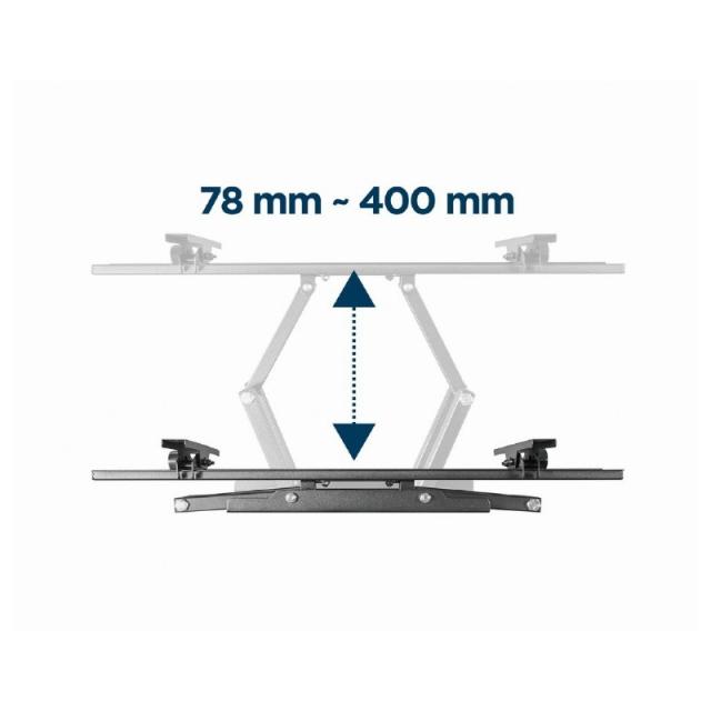 Gembird - WM-70ST-01 soporte para TV 177,8 cm (70") Negro