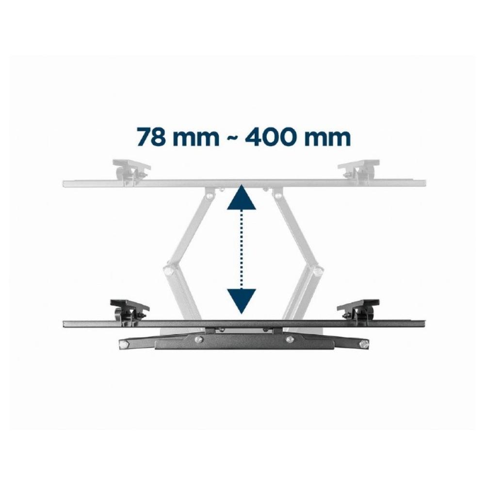 Gembird - WM-70ST-01 soporte para TV 177,8 cm (70") Negro