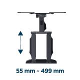 Gembird - WM-55ST-01 soporte para TV 139,7 cm (55") Acero
