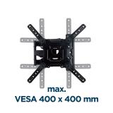 Gembird - WM-55ST-01 soporte para TV 139,7 cm (55") Acero