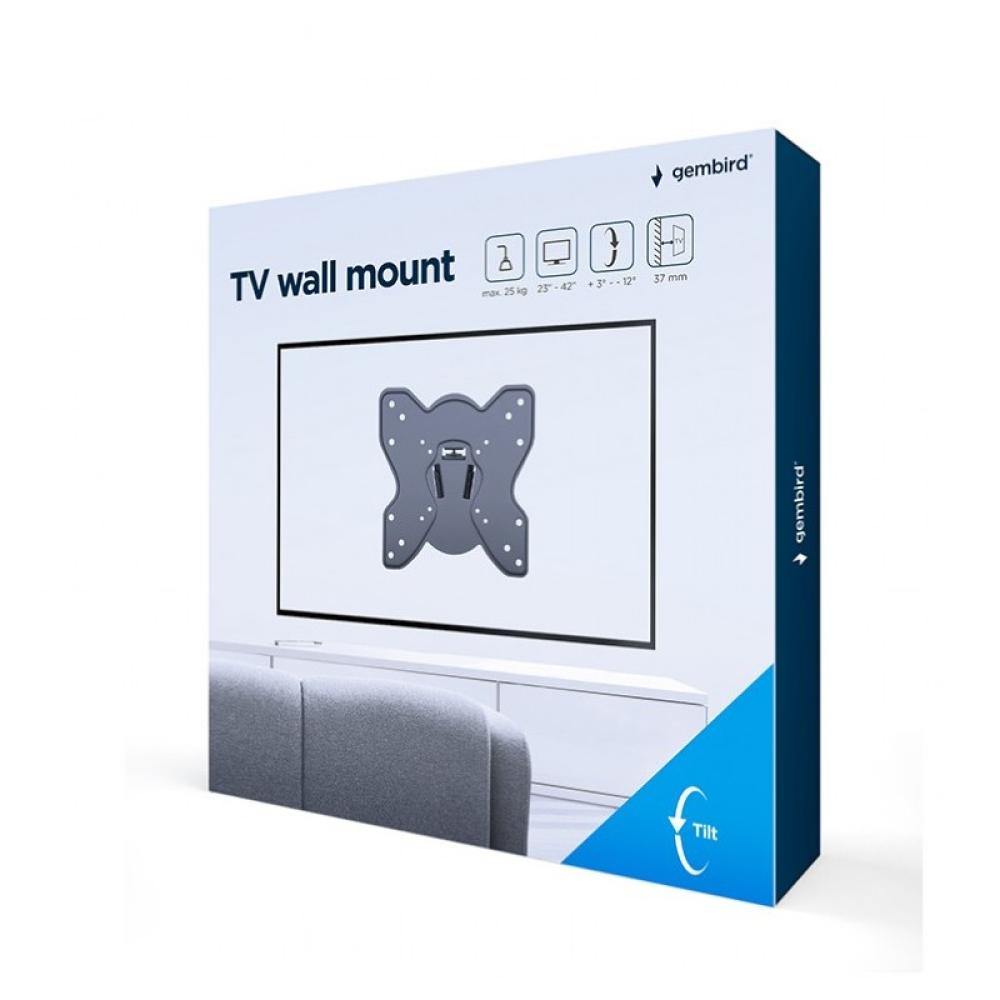 Gembird - WM-42T-03 soporte para TV 106,7 cm (42") Negro