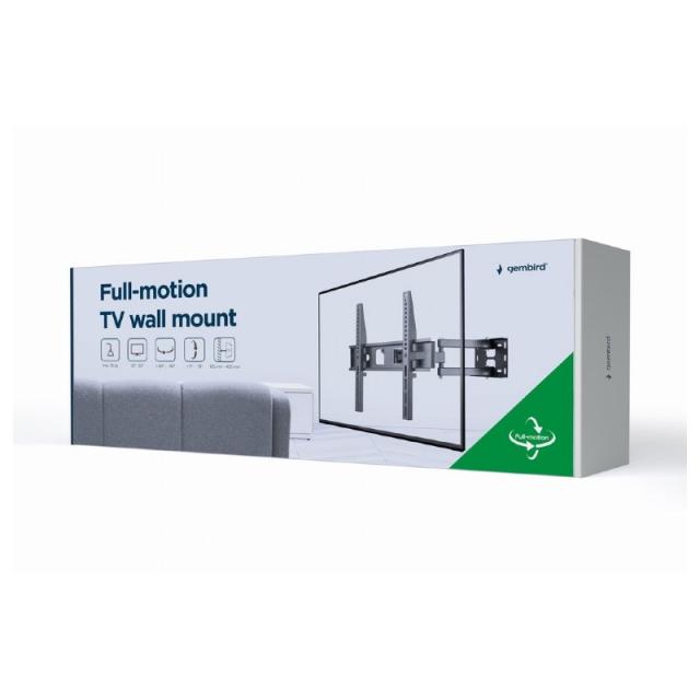 Gembird - WM-55ST-03 soporte para TV 139,7 cm (55") Negro