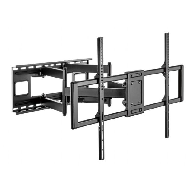Gembird - WM-120ST-01 soporte para TV 3,05 m (120") Negro