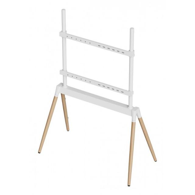 Gembird - TVS-86F-01-W soporte para TV 2,18 m (86") Blanco, Madera