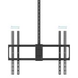 TooQ - Soporte de Techo Extensible para Pantallas 50"-100", Negro