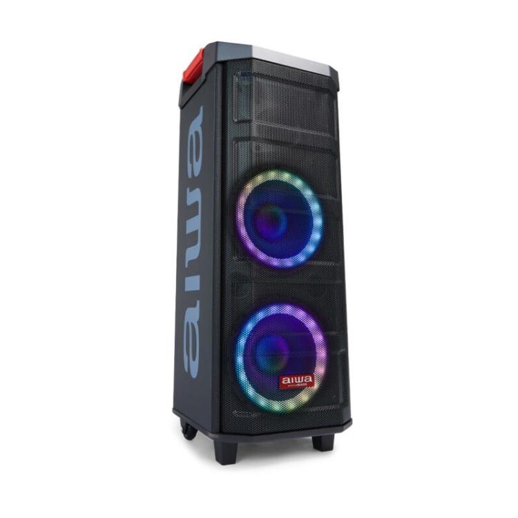 Aiwa - Ktbus-608 De 2 vías Negro Inalámbrico y alámbrico 80 W