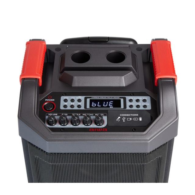 Aiwa - Ktbus-608 De 2 vías Negro Inalámbrico y alámbrico 80 W