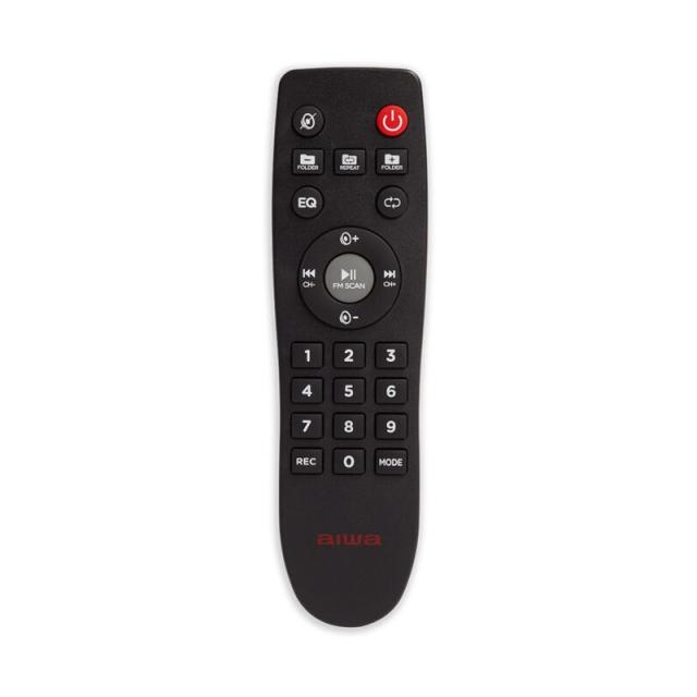 Aiwa - Ktbus-608 De 2 vías Negro Inalámbrico y alámbrico 80 W