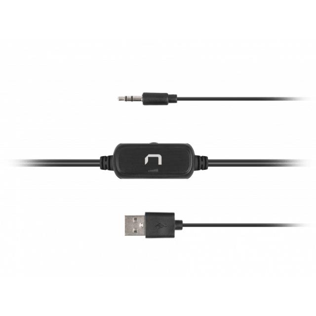 NATEC - COUGAR Negro Alámbrico 6 W