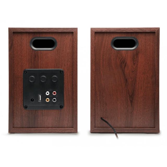 Muse - M-610 SH altavoz De 2 vías Negro, Madera Inalámbrico y alámbrico 120 W