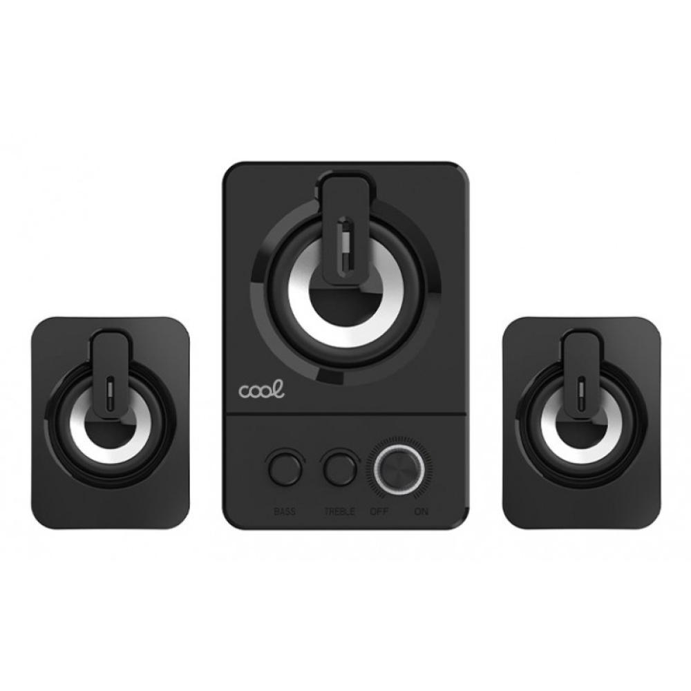 COOL Accesorios - 8434847070933 conjunto de altavoces 11 W PC/ordenador portátil Negro 2.1 canales 6 W