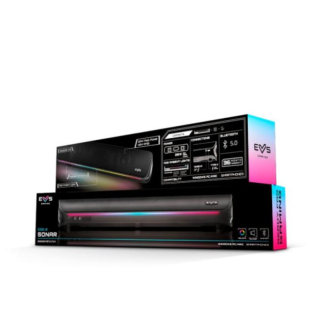 Energy Sistem - ESG 2 Sonar Negro 2.0 canales 10 W