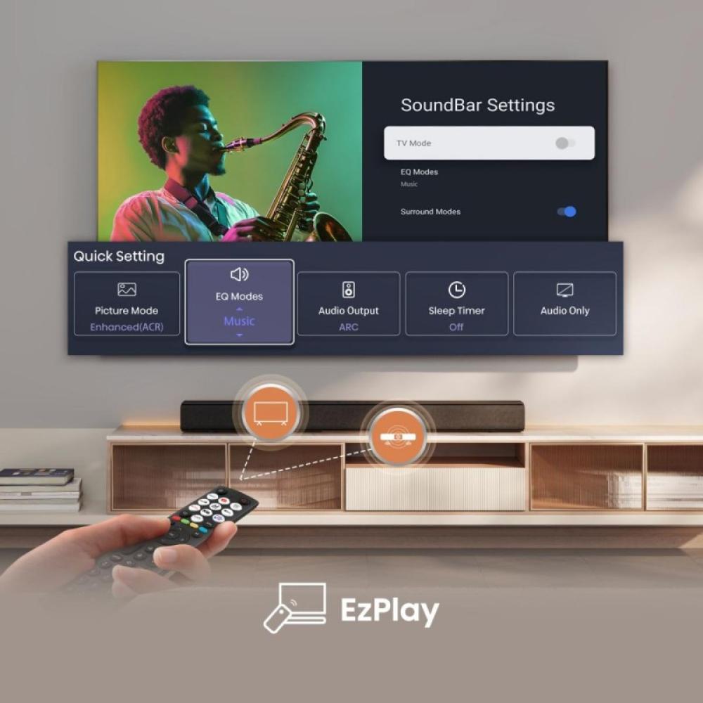 Hisense - HS1000 Negro 2.0 canales 120 W