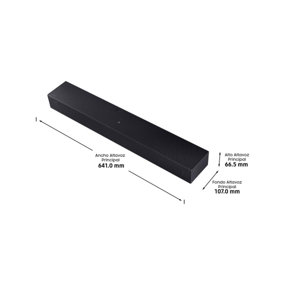 Samsung - Barra de sonido B400F Serie B 2.0 con woofer y Dolby 2.0 2025
