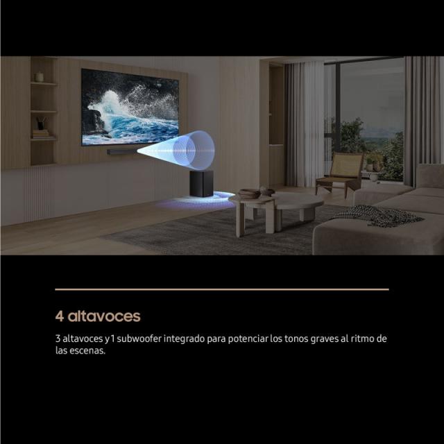 Samsung - Barra de sonido B650F Serie B 3.1 con Subwoofer y Dolby 5.1 2025