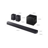 Samsung - HW-Q930F/ZF altavoz soundbar Negro 9.1.4 canales 580 W