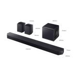 Samsung - HW-Q990F/ZF altavoz soundbar Negro 11.1.4 canales 756 W