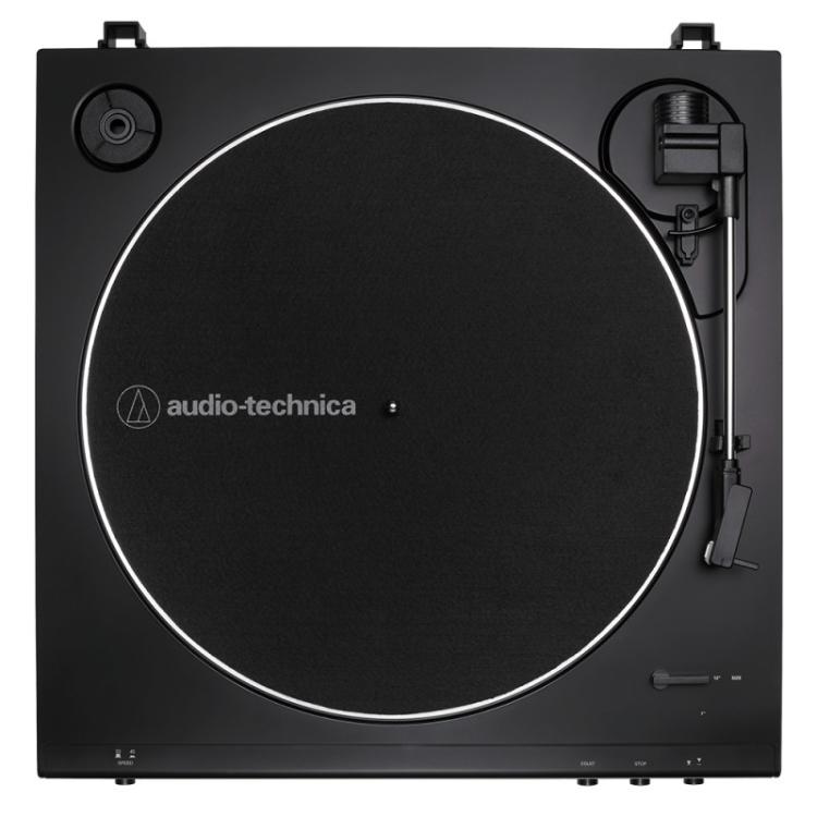Audio-Technica - AT-LP60X Tocadiscos de tracción por correa Negro Totalmente automático