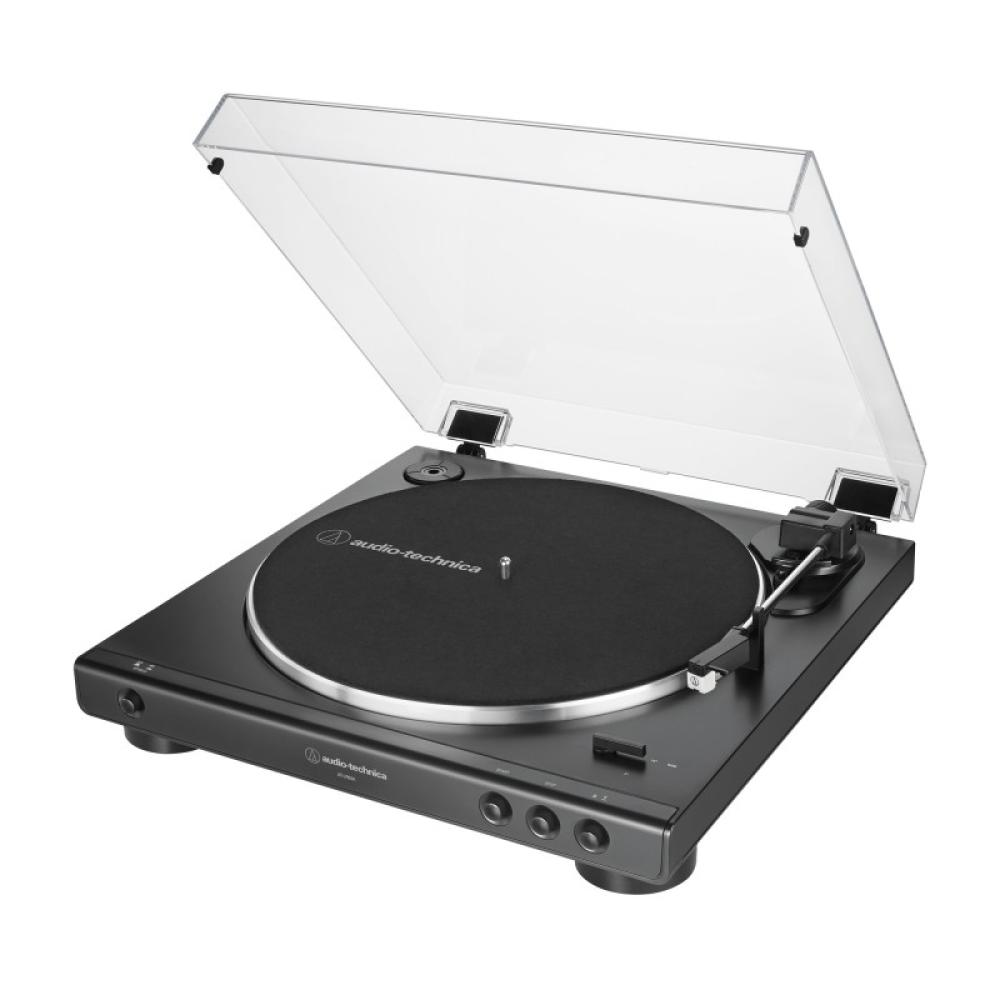 Audio-Technica - AT-LP60X Tocadiscos de tracción por correa Negro Totalmente automático