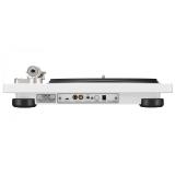Denon - DP-450USB Tocadiscos de tracción por correa Blanco