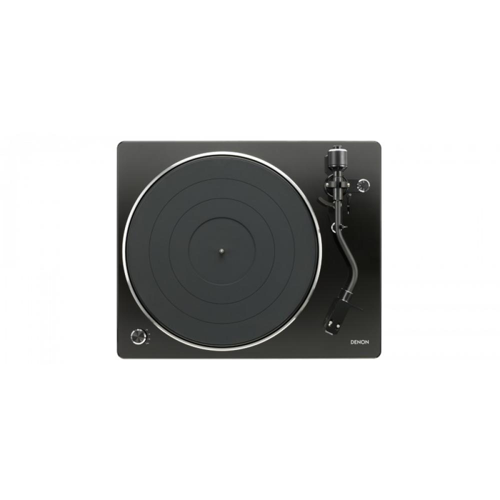 Denon - DP-400 Tocadiscos de tracción por correa Negro
