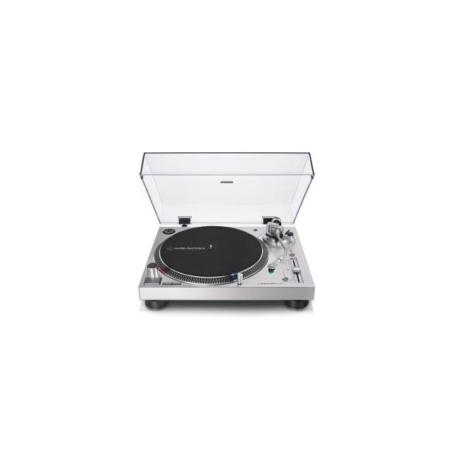 Audio-Technica - AT-LP120X Tocadiscos de tracción directa Plata Manual