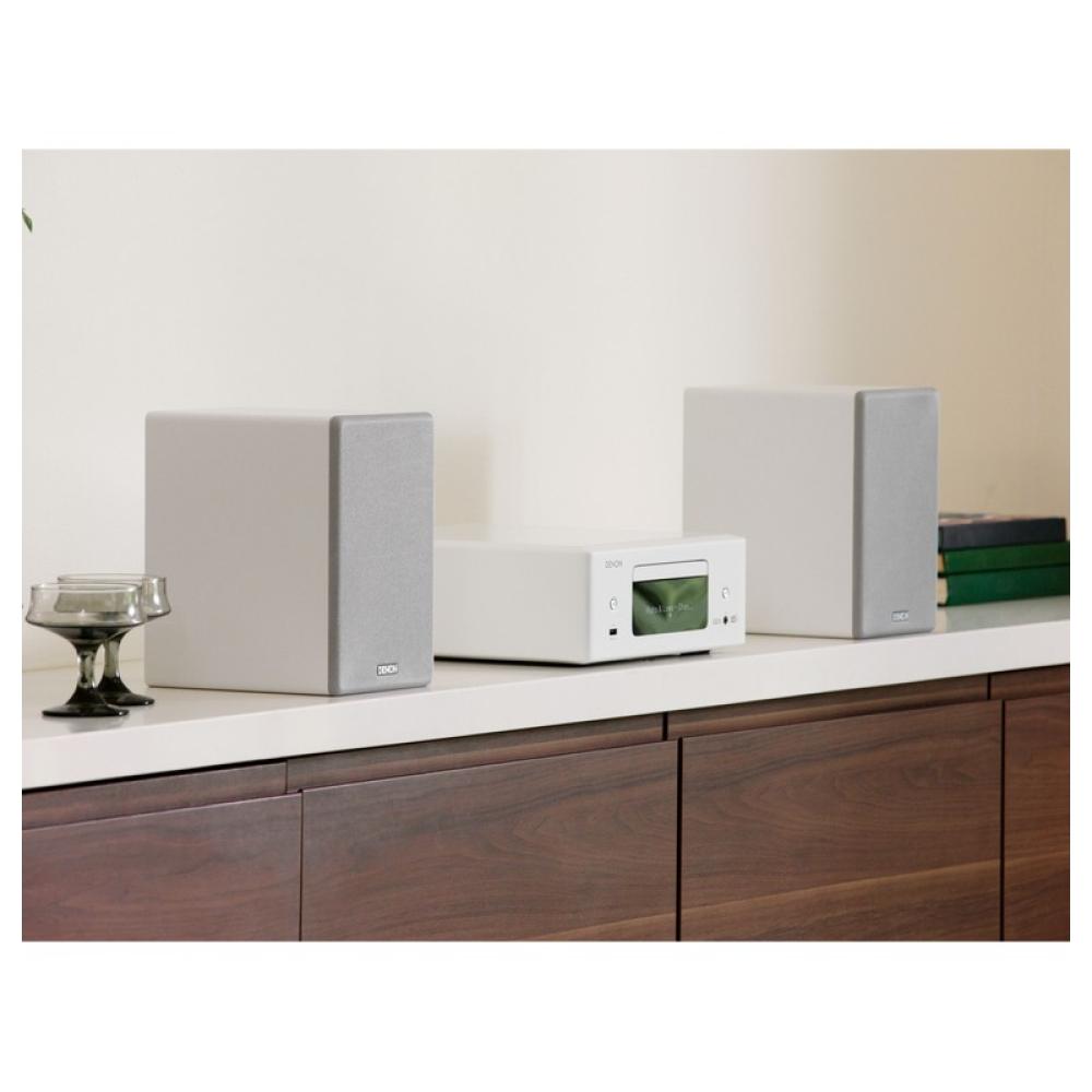Denon - CEOL N12DAB Minicadena de música para uso doméstico 65 W Blanco
