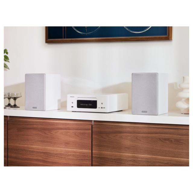 Denon - CEOL N12DAB Minicadena de música para uso doméstico 65 W Blanco