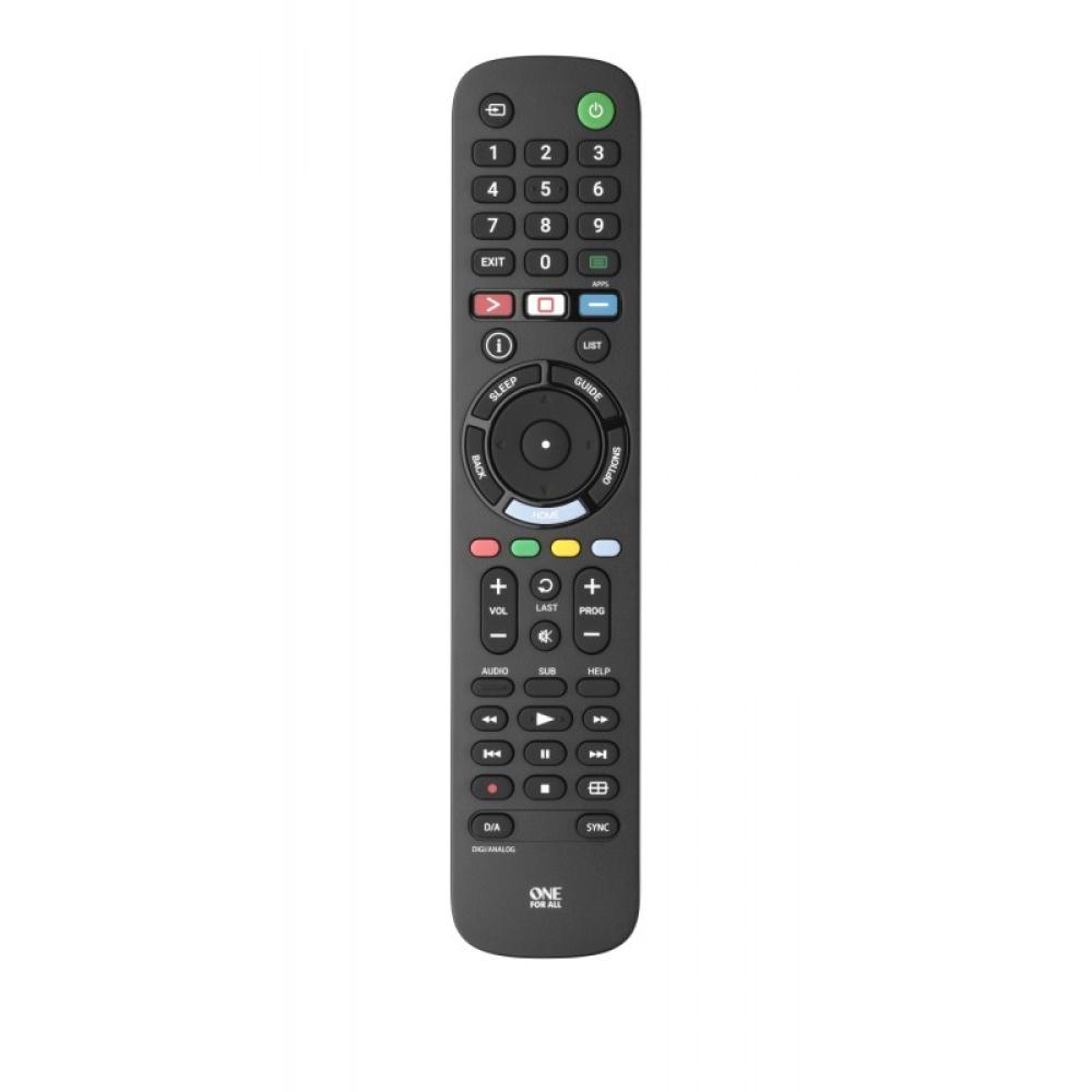 One For All - TV Replacement Remotes URC 4912 mando a distancia IR inalámbrico Botones
