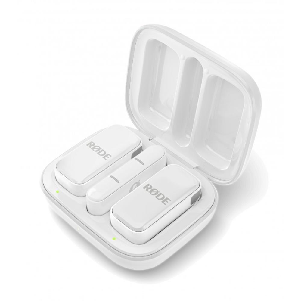 RØDE - Wireless Micro Blanco Micrófono con pinza de enganche