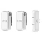 RØDE - Wireless Micro Blanco Micrófono con pinza de enganche