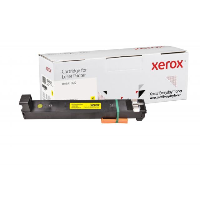 Xerox - Everyday Tóner Everyday Amarillo compatible con Oki 46507505, Rendimiento estándar