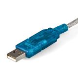 StarTech.com - Cable Adaptador 0,9m USB a Puerto Serie Serial RS232 DB9 PC Mac Linux