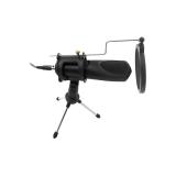 T''nB - INMICROSTR micrófono Negro Micrófono para PC